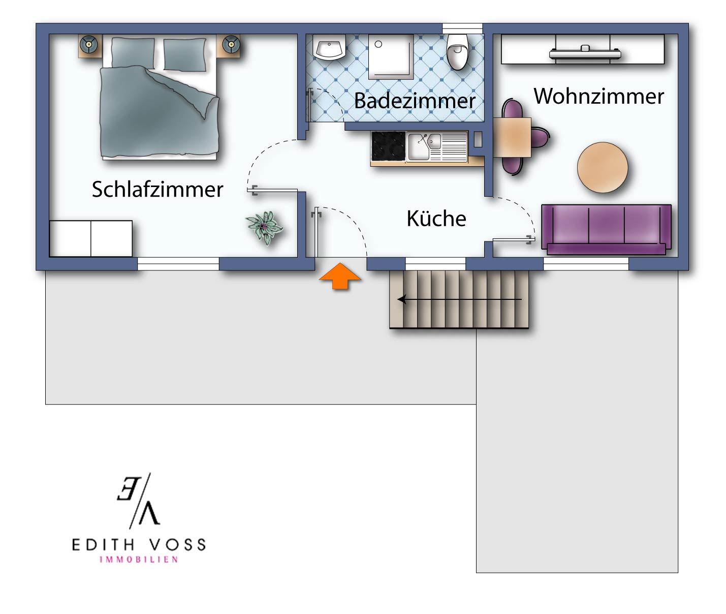 Grundriss Anbau